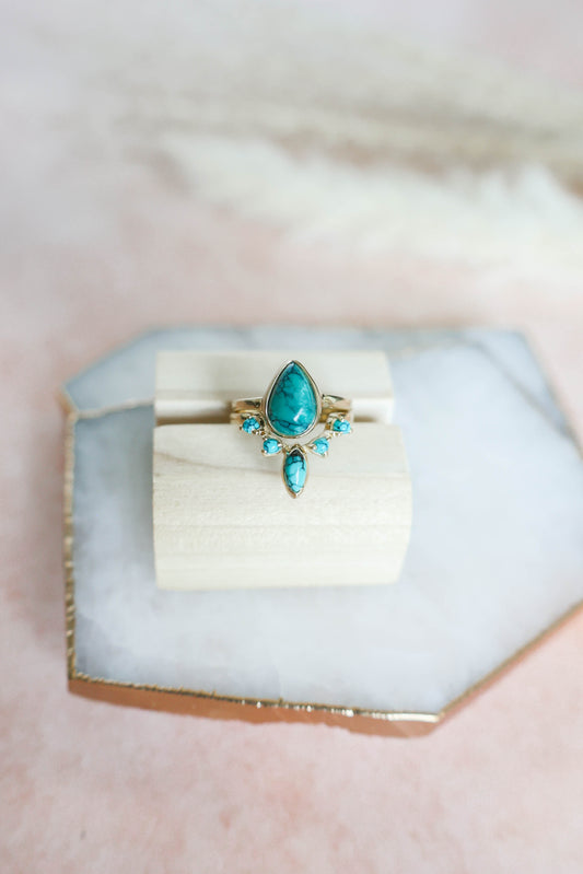 Golden Set Turquoise - Gold