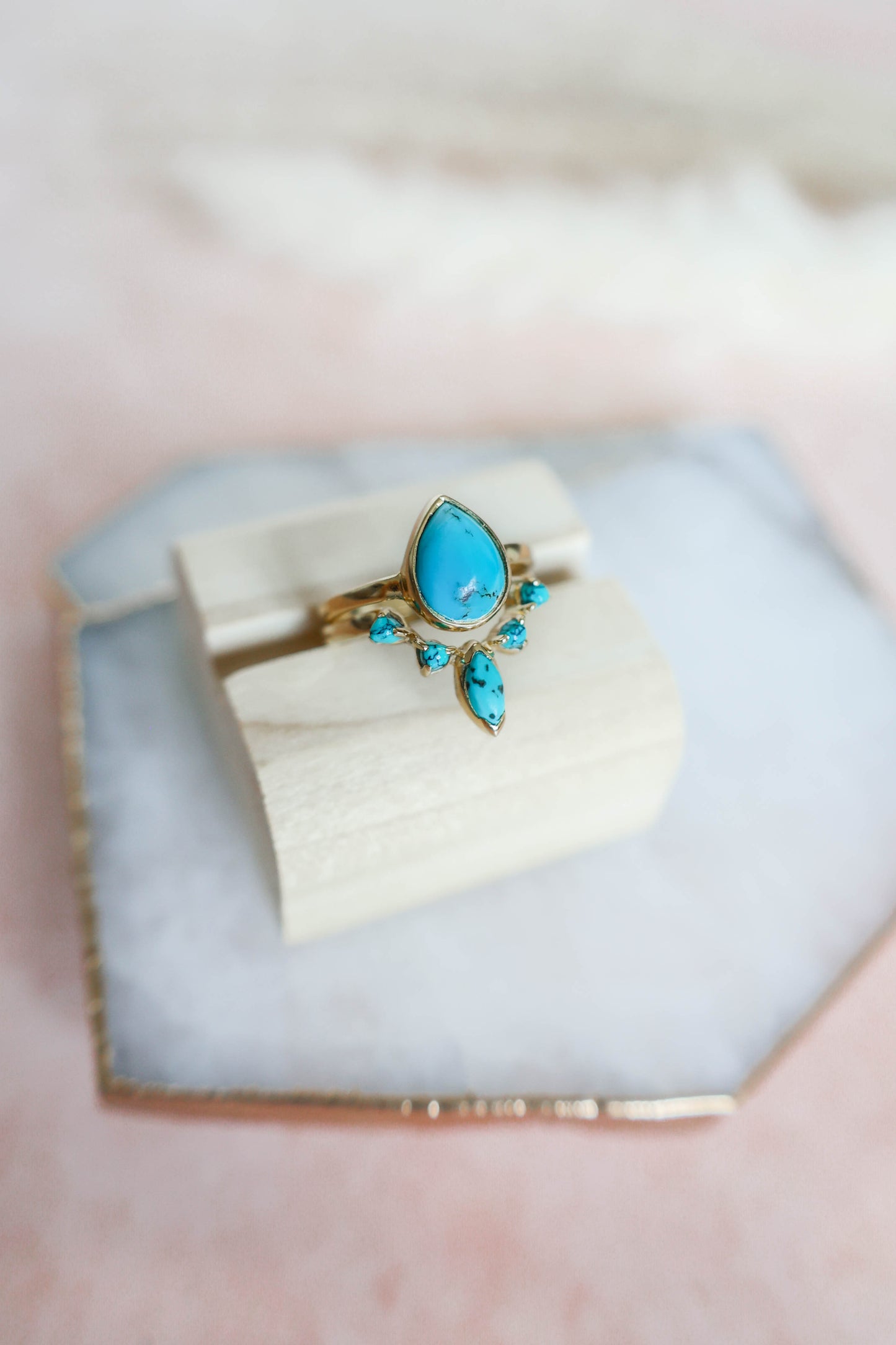 Golden Set Turquoise - Gold
