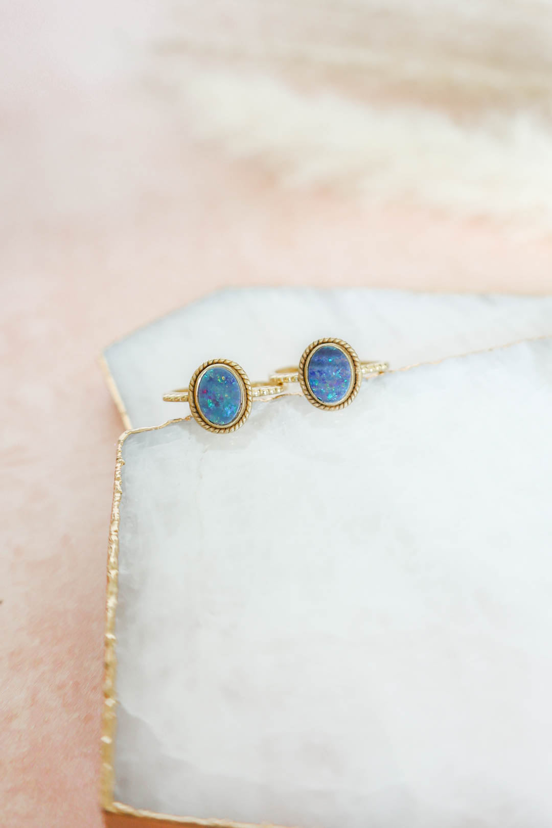 Julianna Ring Australian Opal - Gold