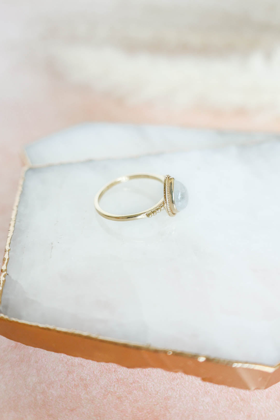 Madalena Ring Moonstone - Gold