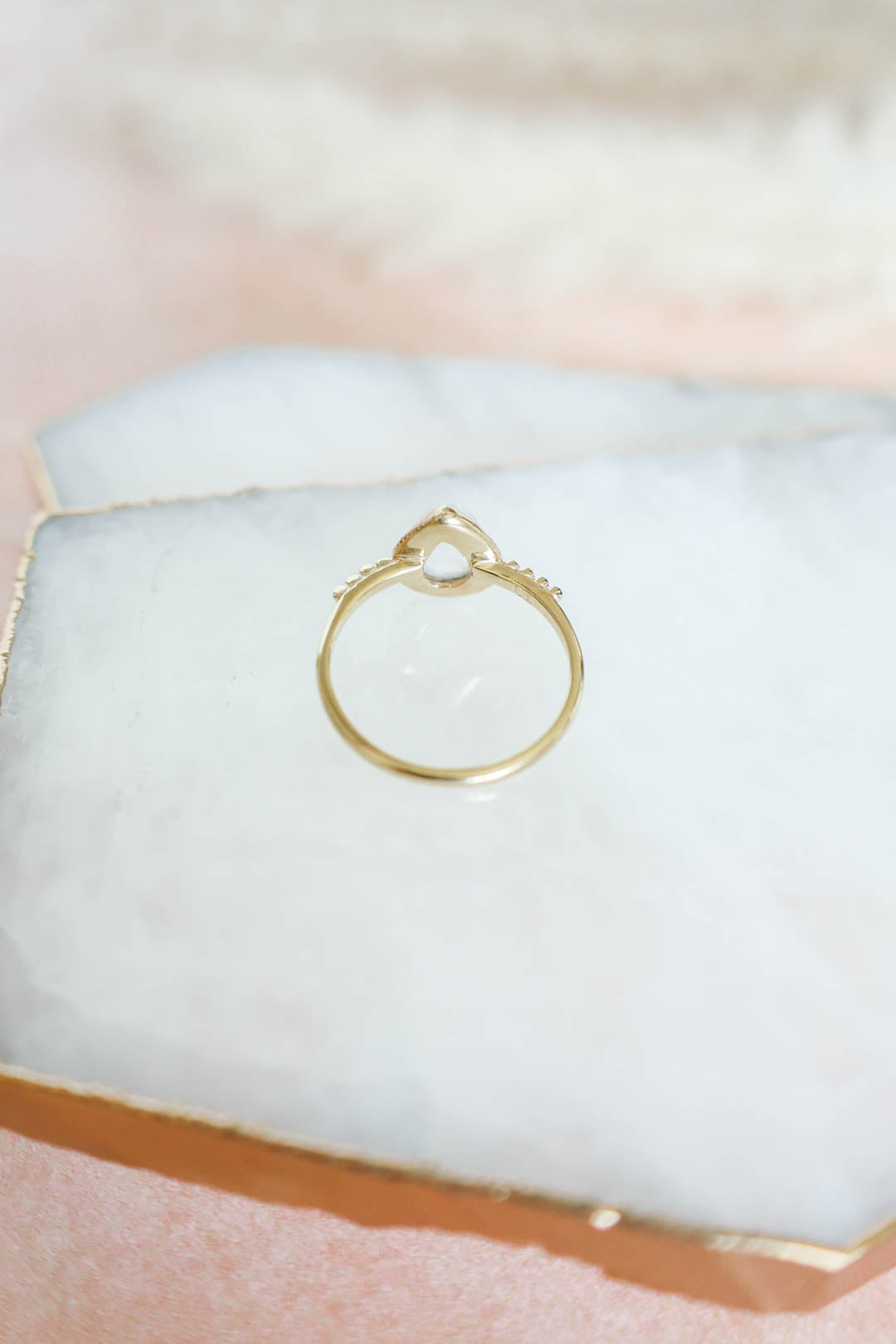 Madalena Ring Moonstone - Gold