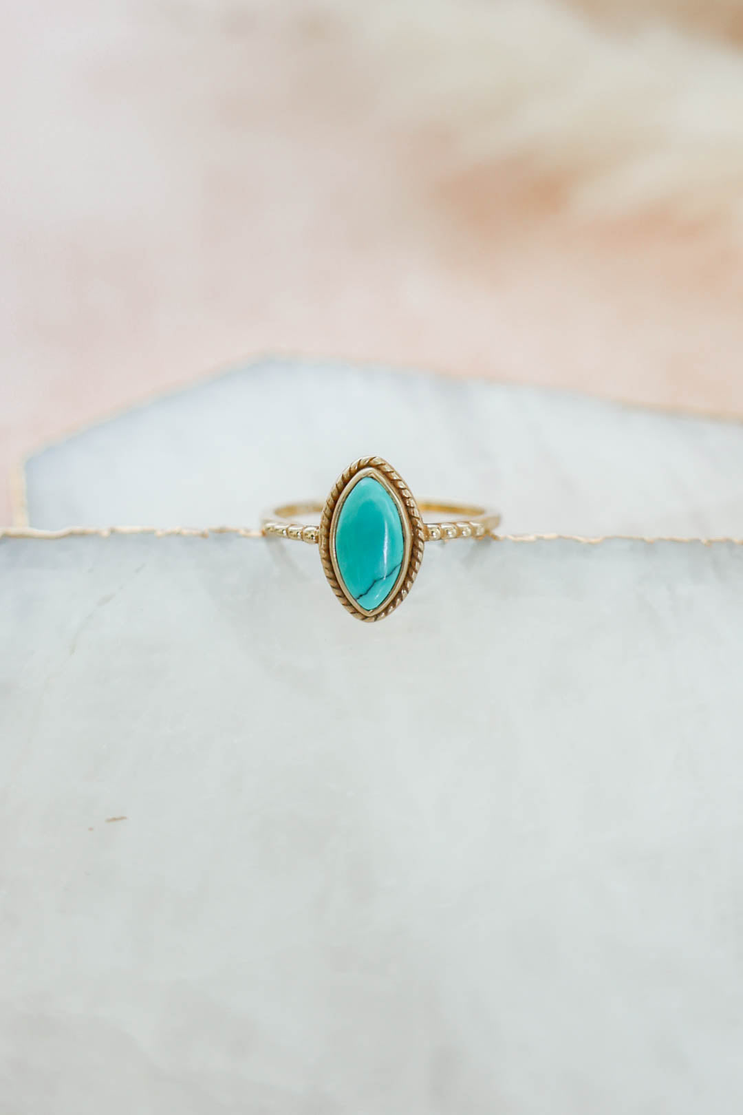 Sanora Ring Turquoise - Gold