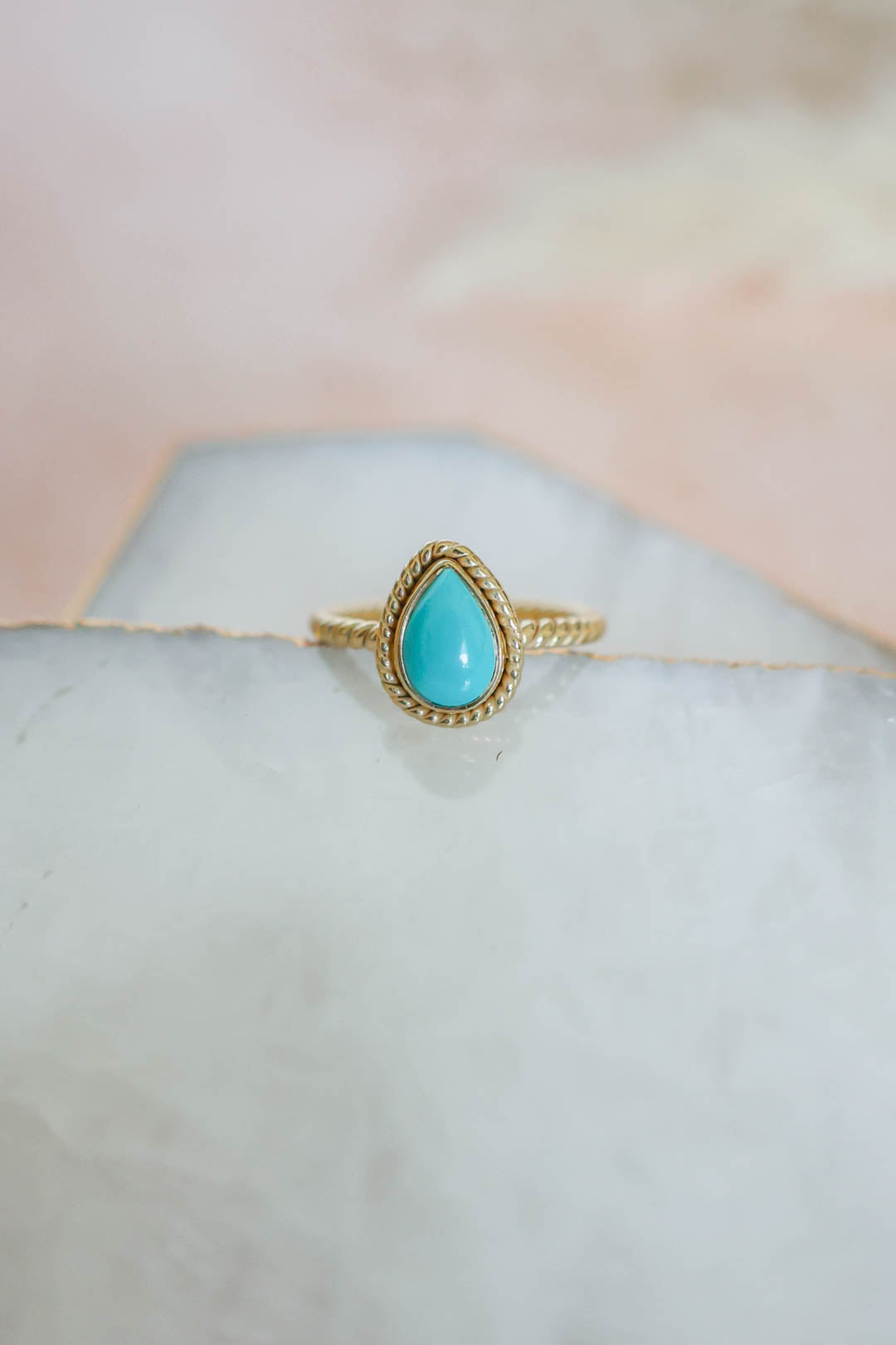 Sedona Ring Turquoise - Gold
