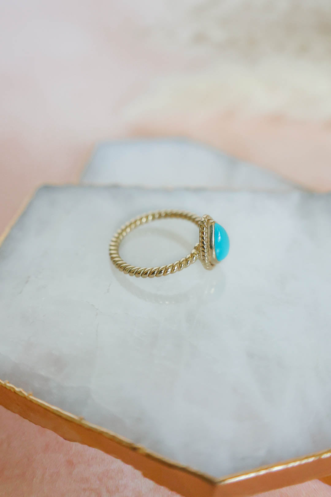 Sedona Ring Turquoise - Gold
