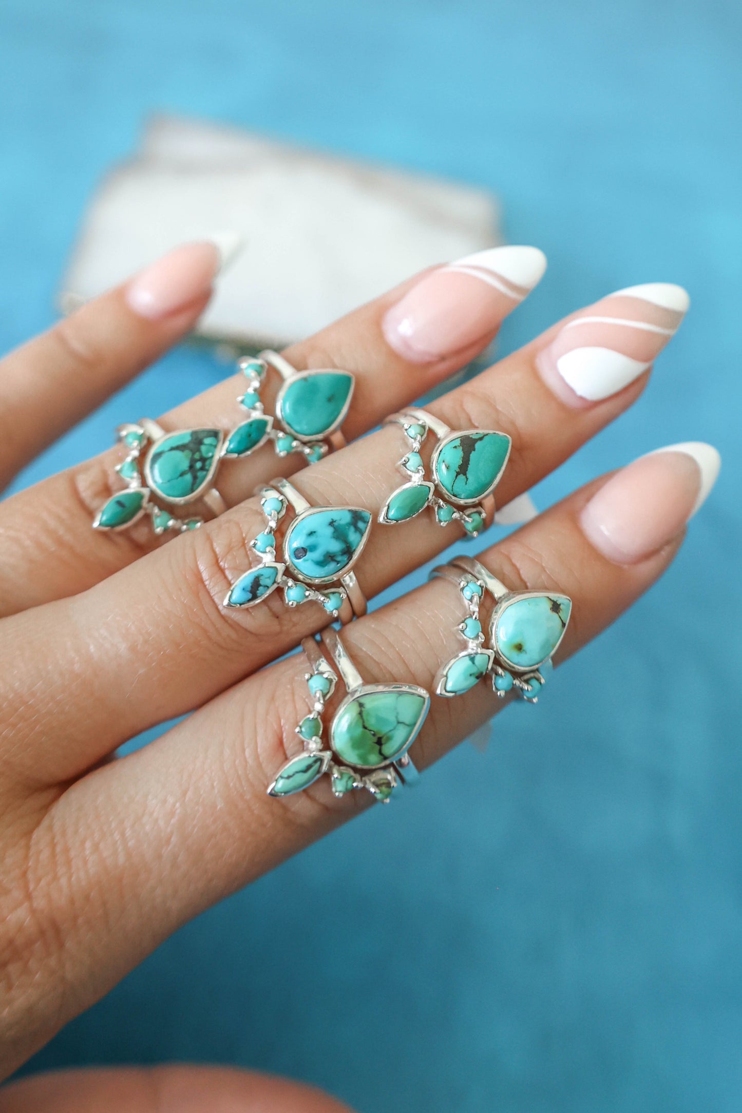 Golden Set Turquoise - Silver