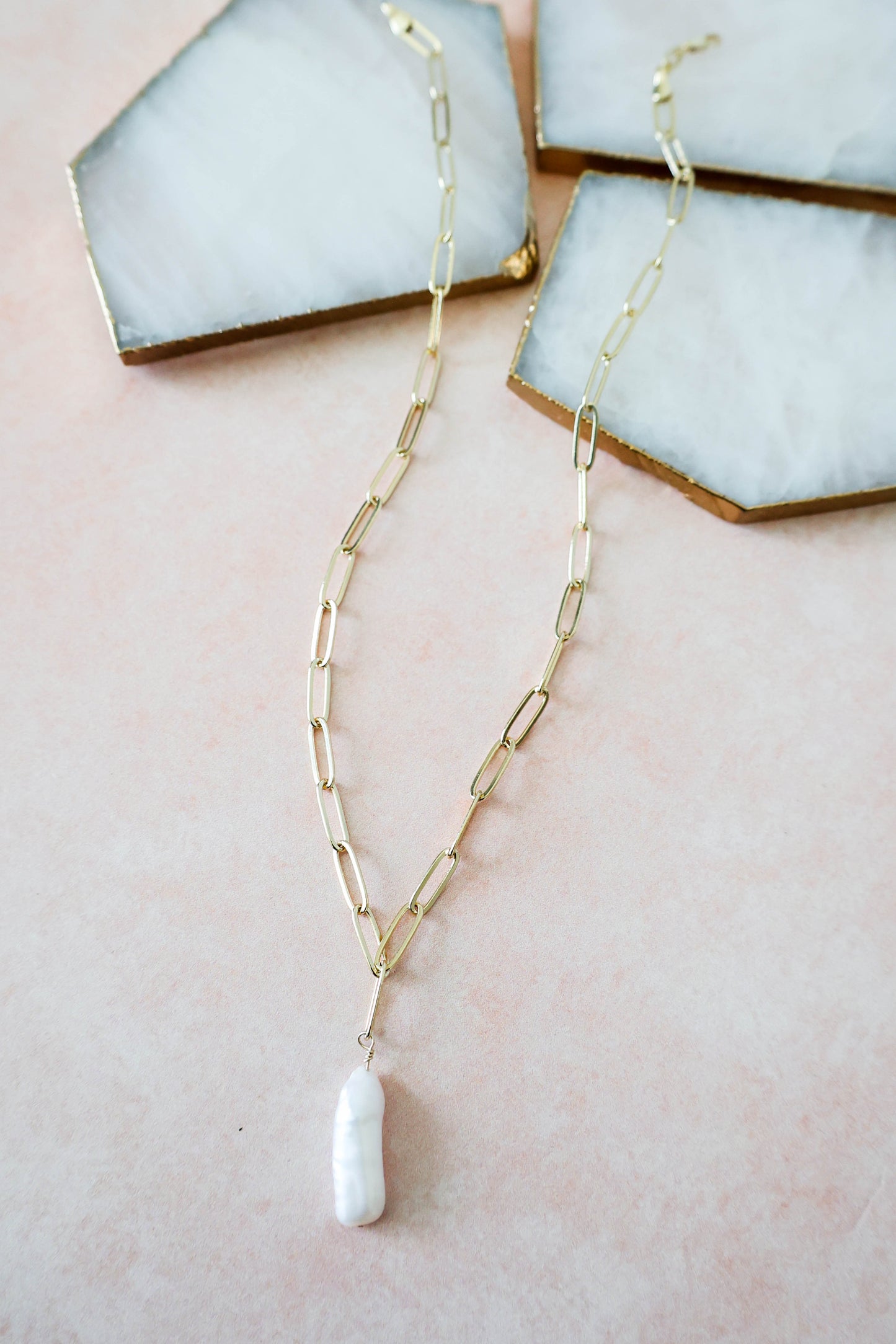 Penelope Biwa Pearl Necklace