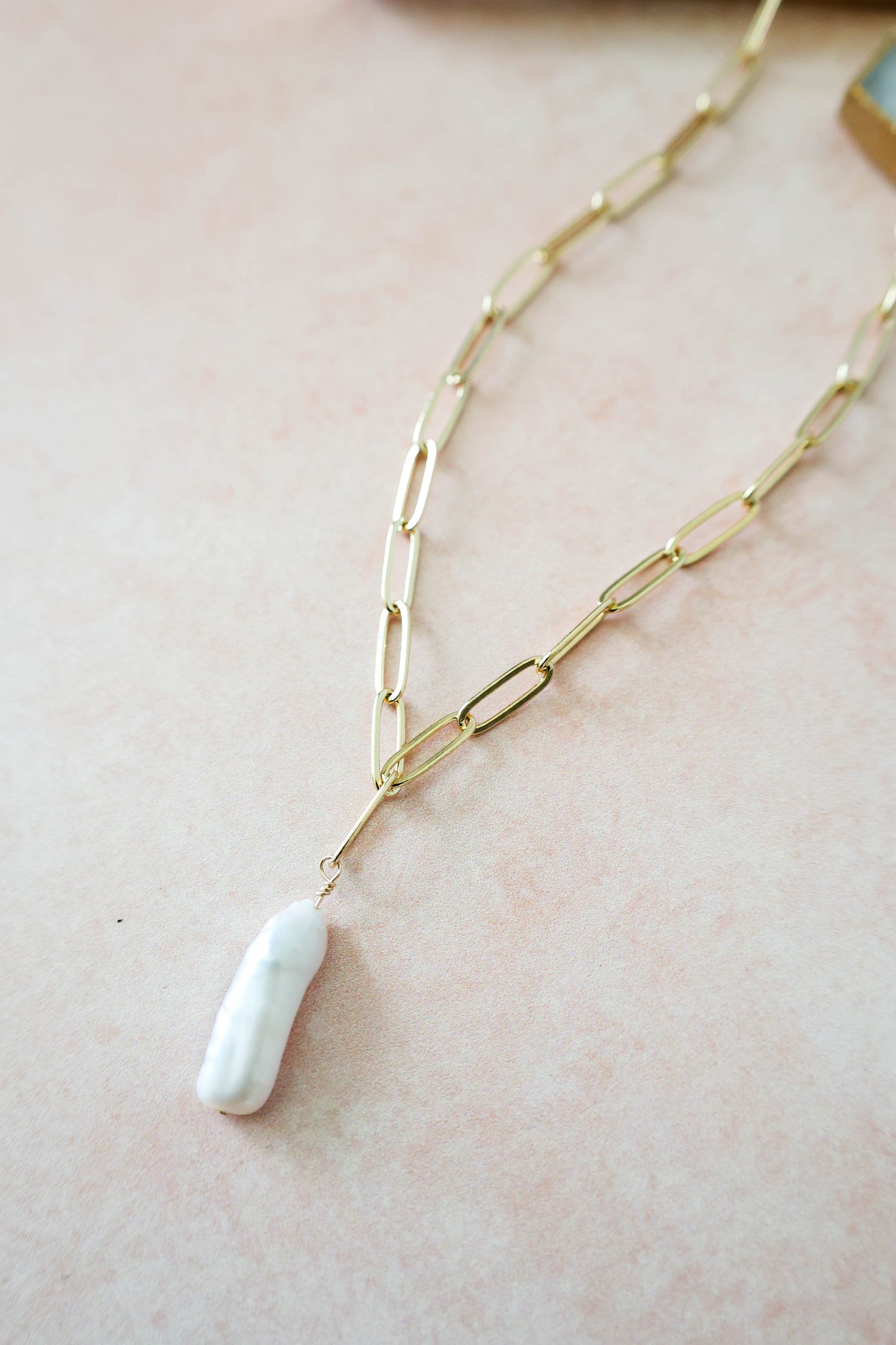 Penelope Biwa Pearl Necklace