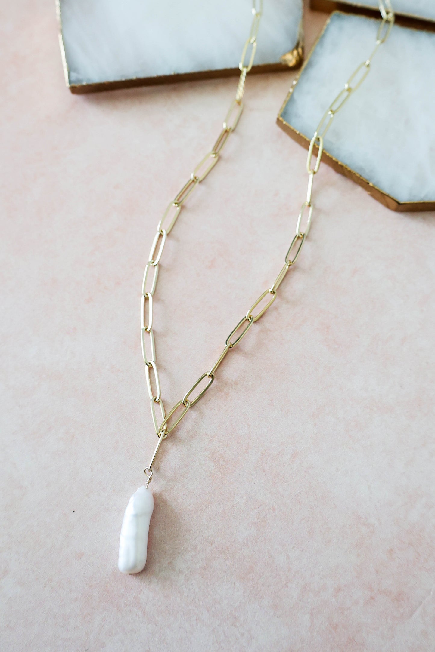 Penelope Biwa Pearl Necklace