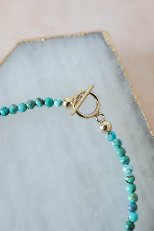 Poppy Turquoise Bracelet