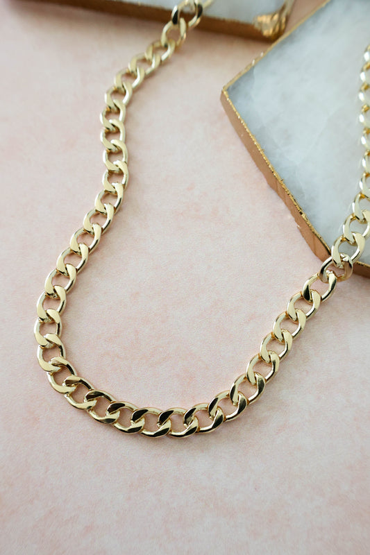 Remi Chunky Cuban Chain Necklace