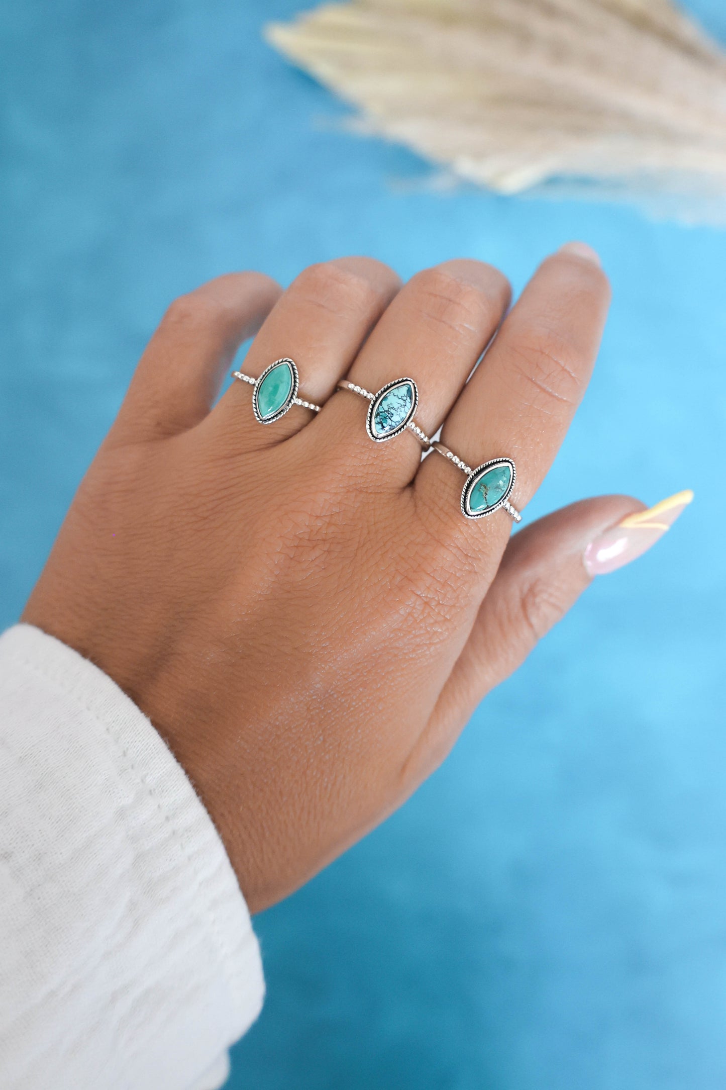 Sanora Ring Turquoise - Silver