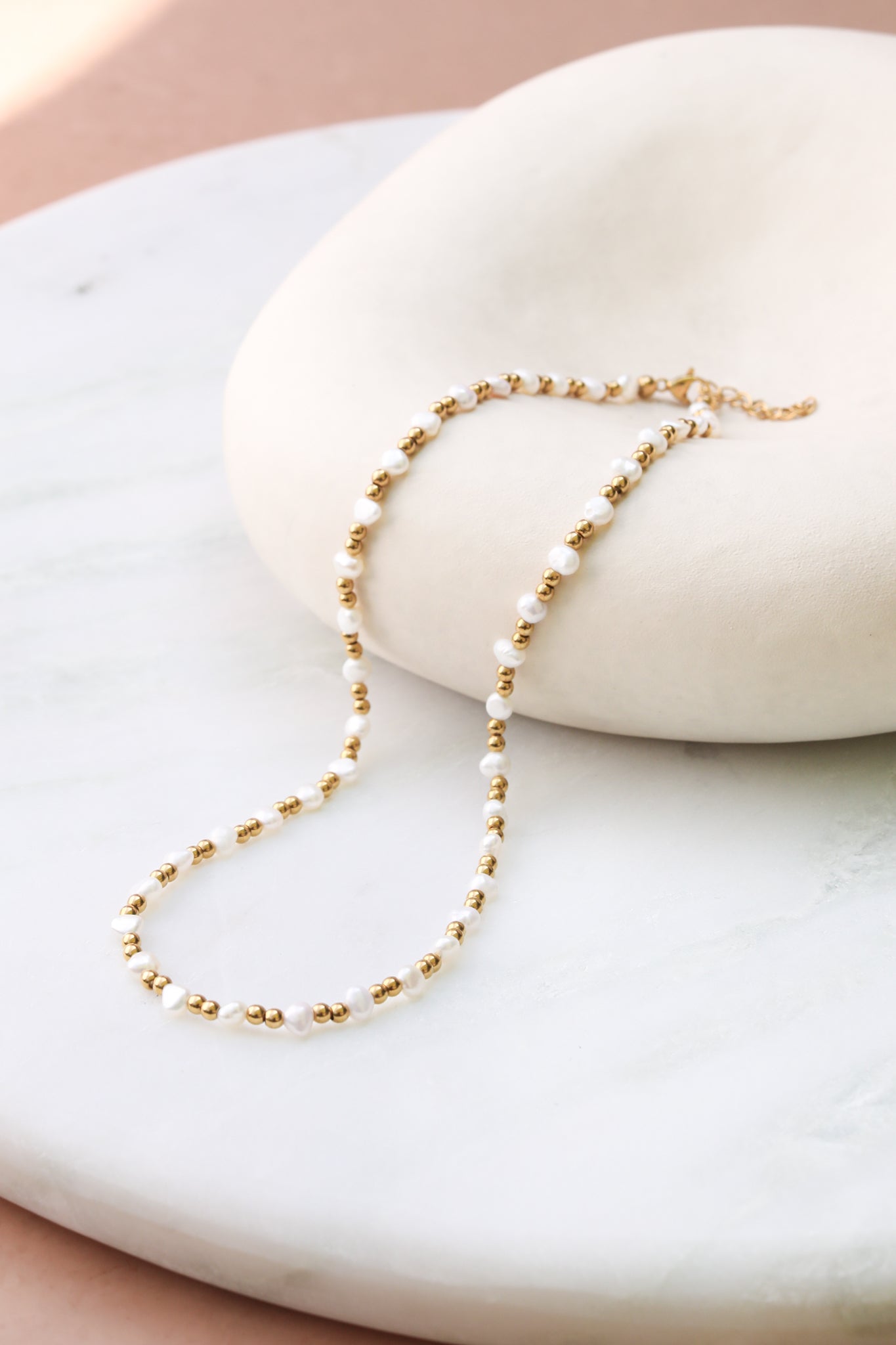 The Capri Necklace - Pearl