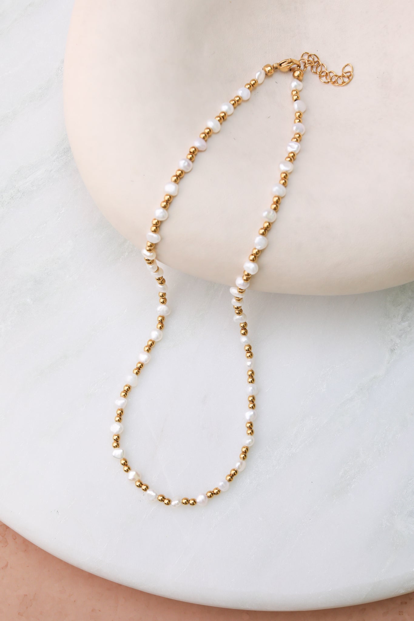 The Capri Necklace - Pearl