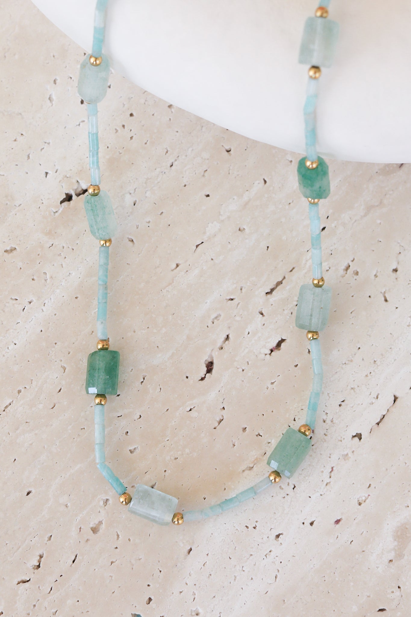 Lina Necklace - Amazonite