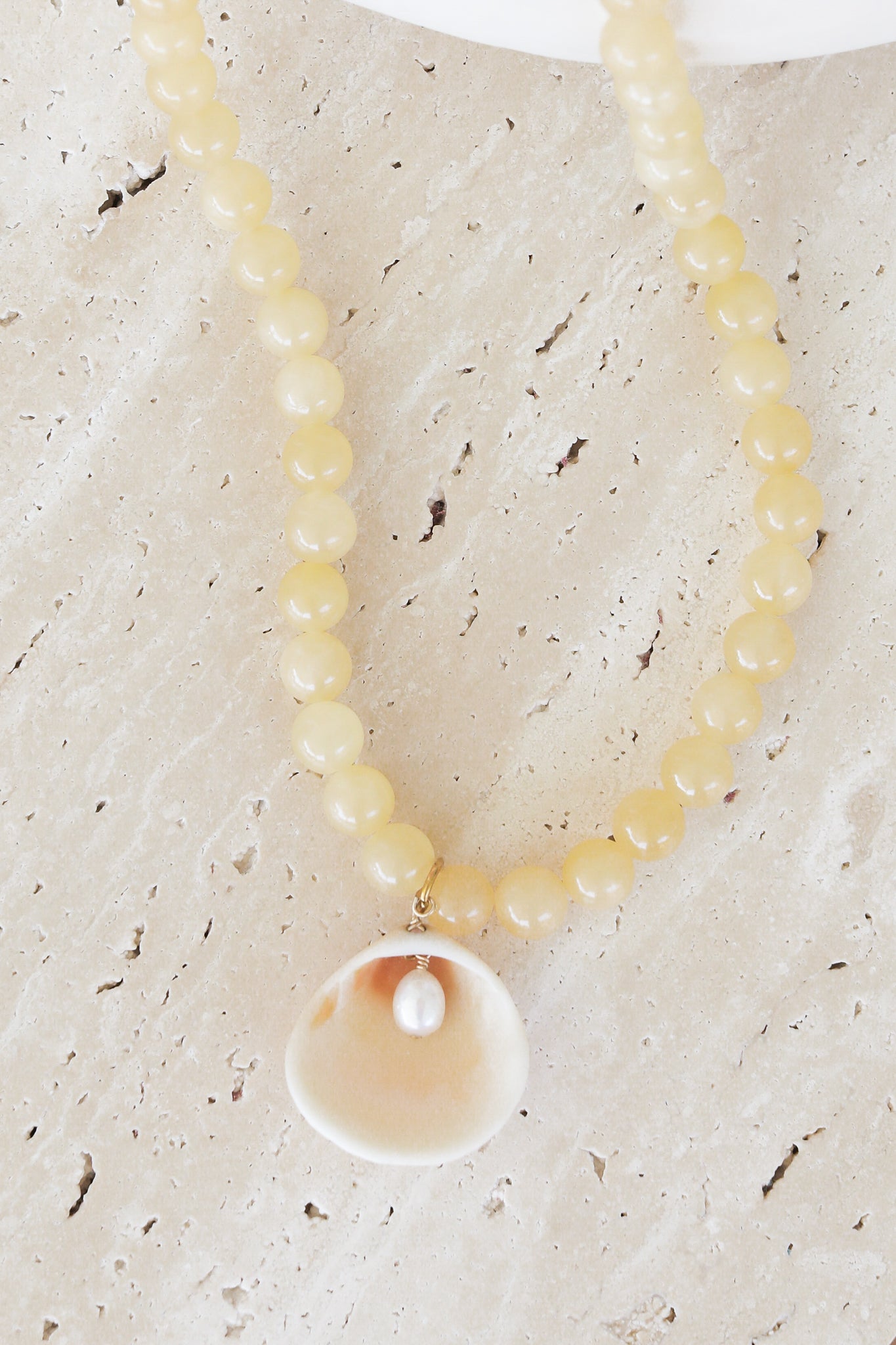 Birdie Necklace - Honey