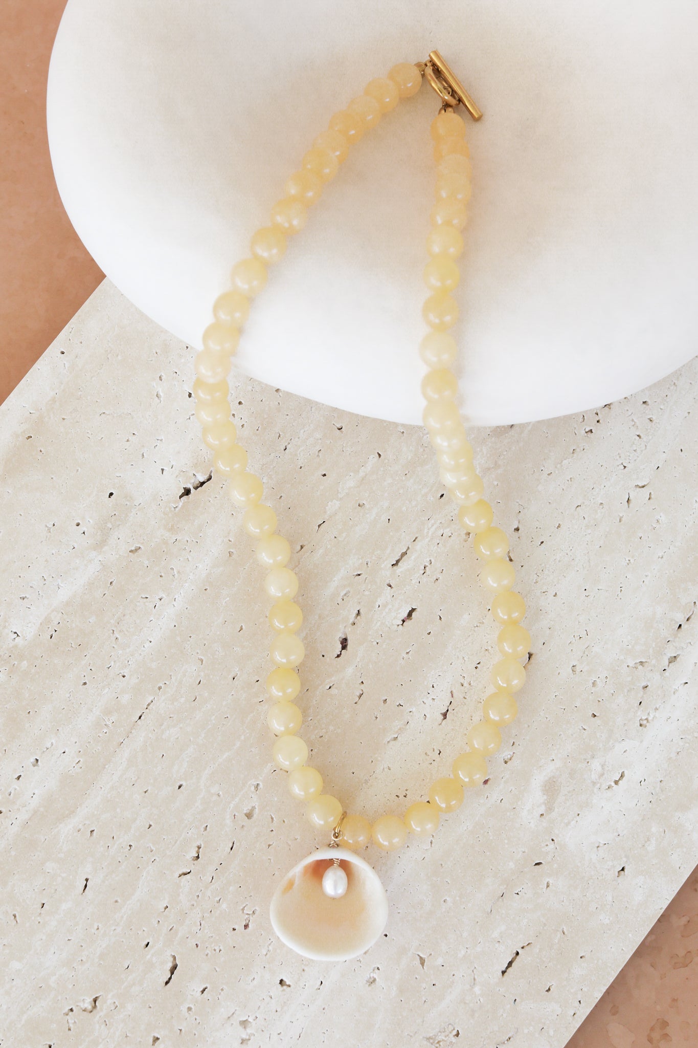 Birdie Necklace - Honey