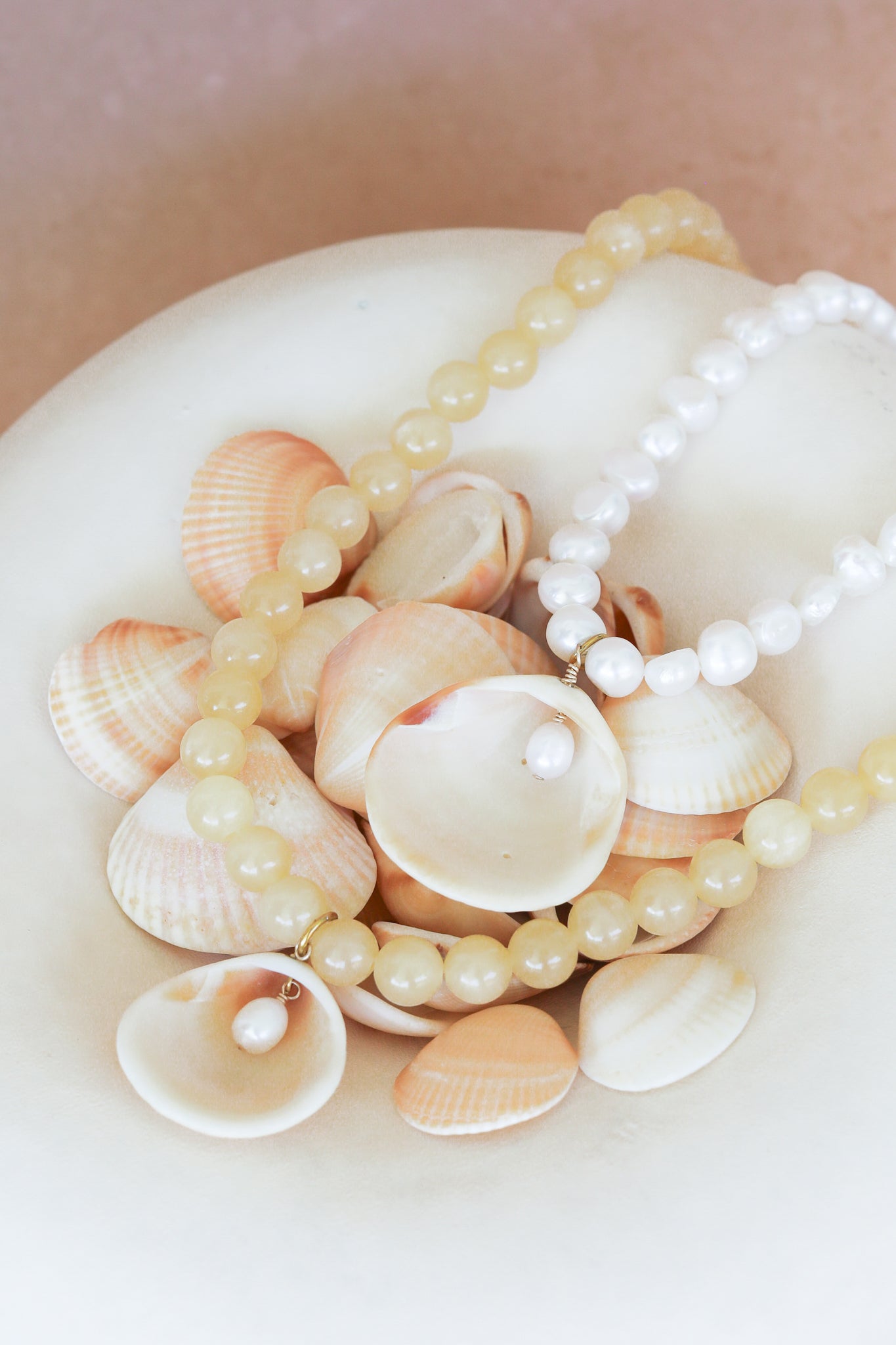 Birdie Necklace - Honey