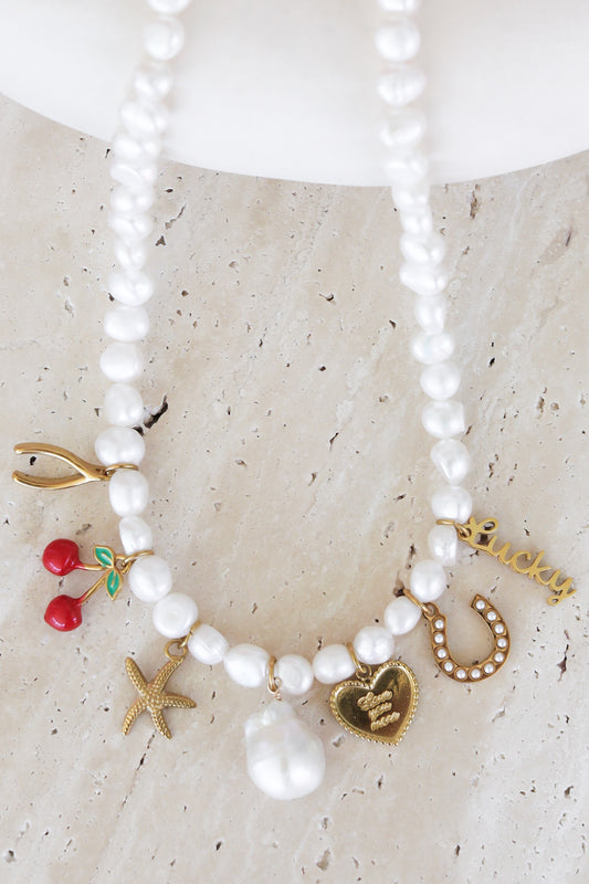 June Charm Necklace