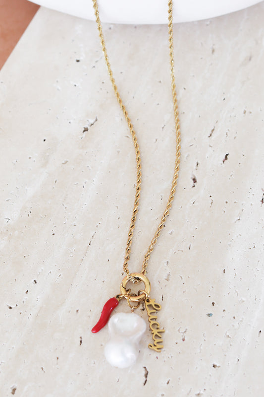 Marfa Charm Necklace