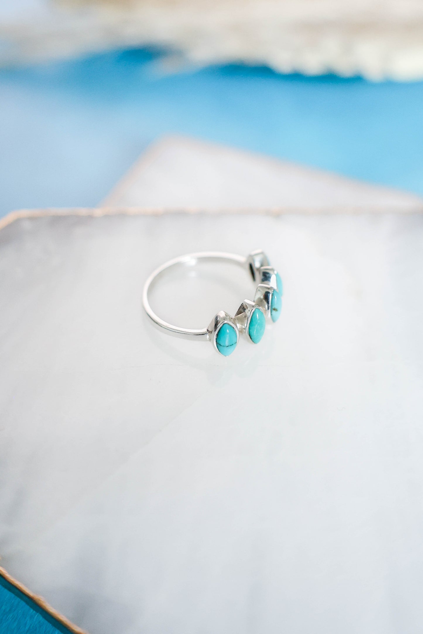 Hudson Ring Turquoise - Silver