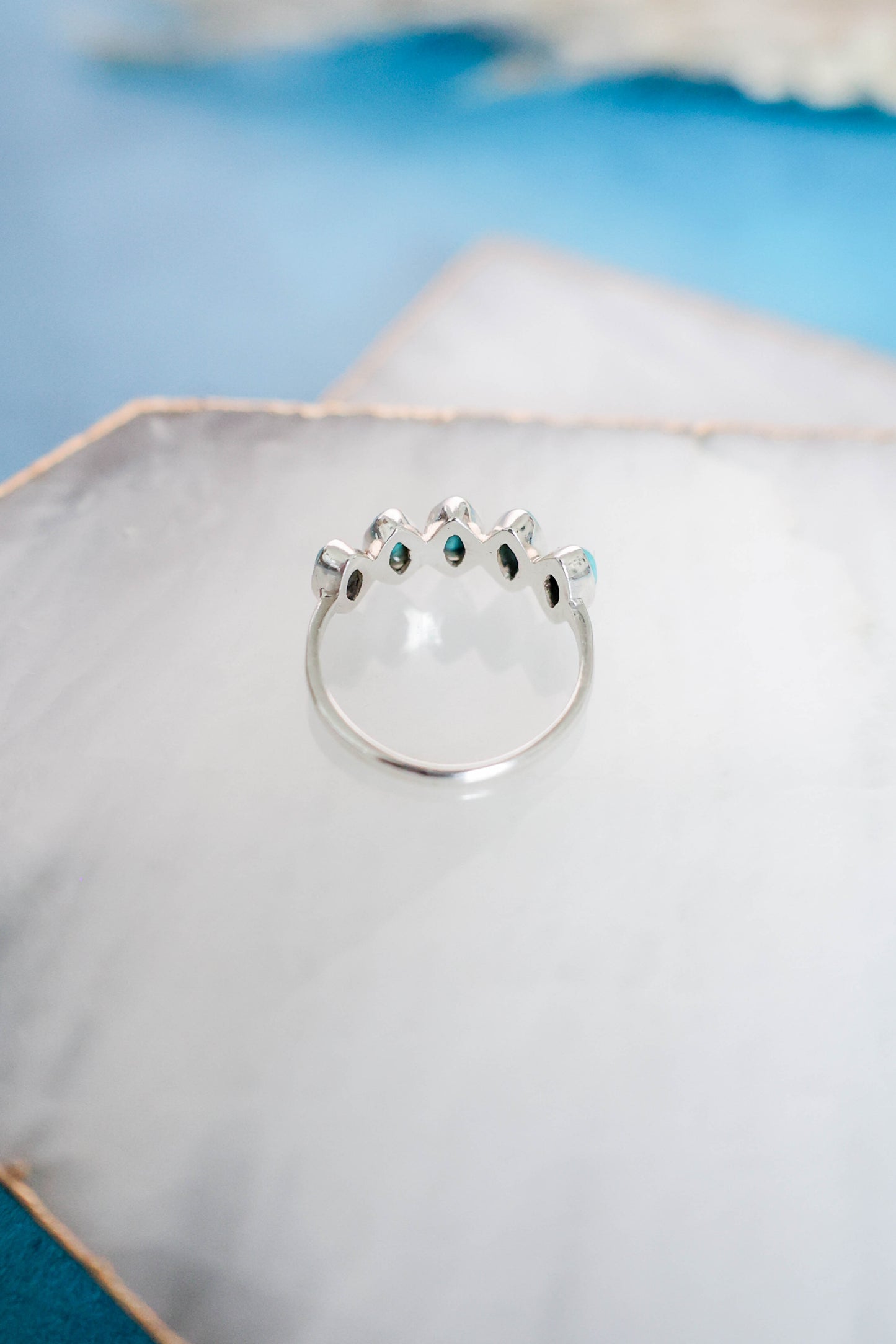 Hudson Ring Turquoise - Silver
