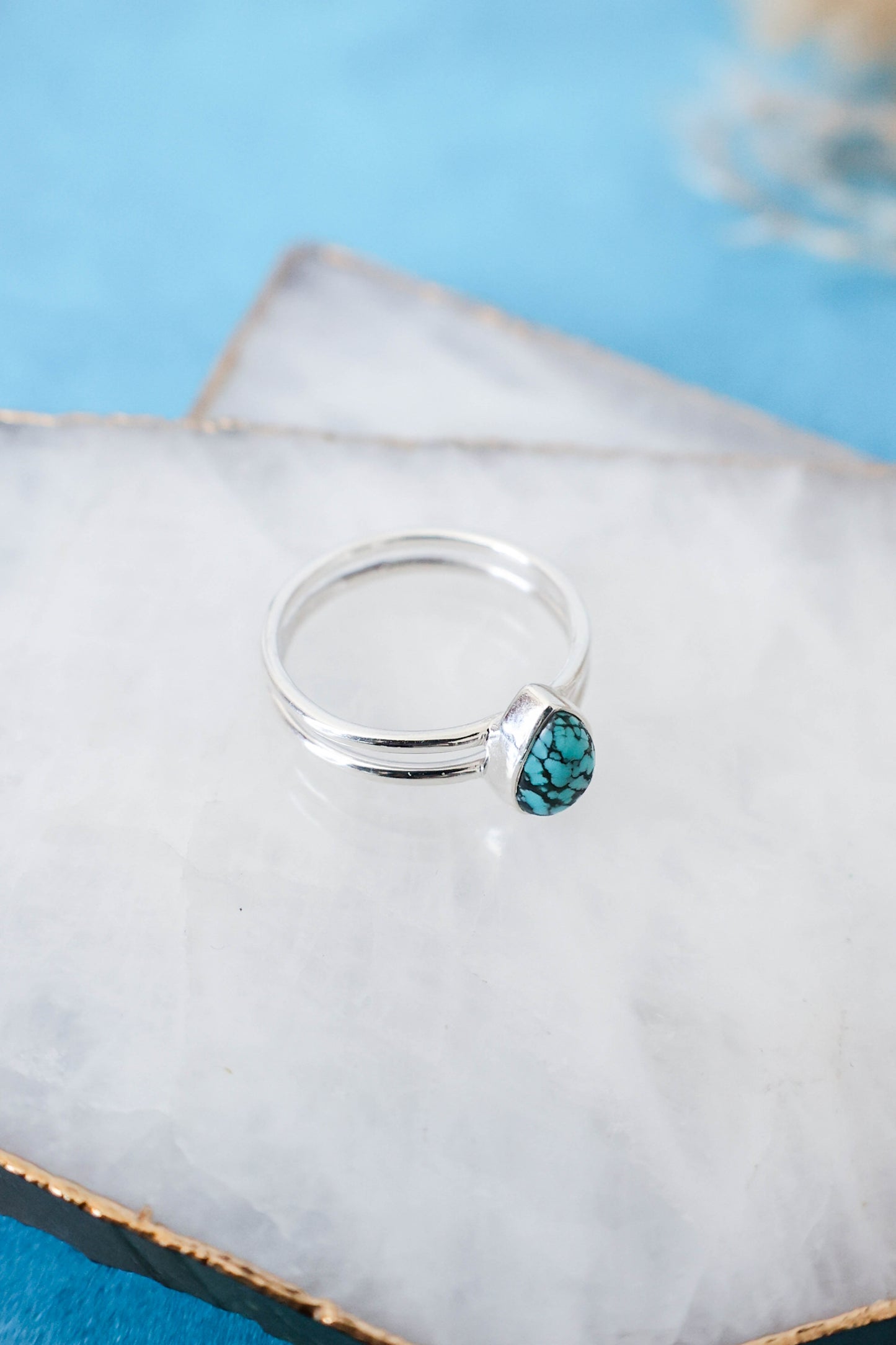 Lenox Ring Turquoise - Silver