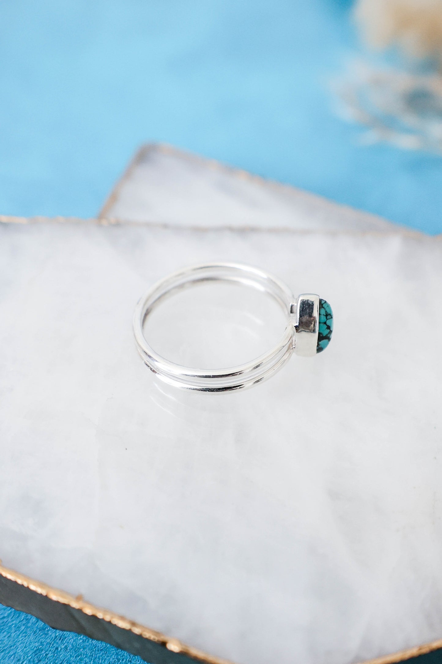 Lenox Ring Turquoise - Silver