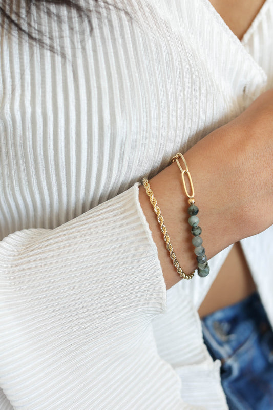 Luna Emerald Bracelet