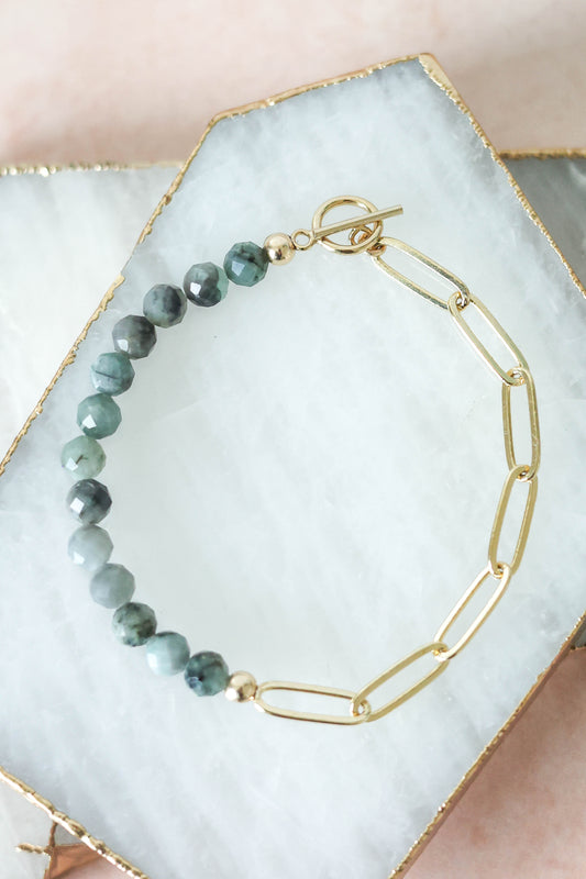 Luna Emerald Bracelet