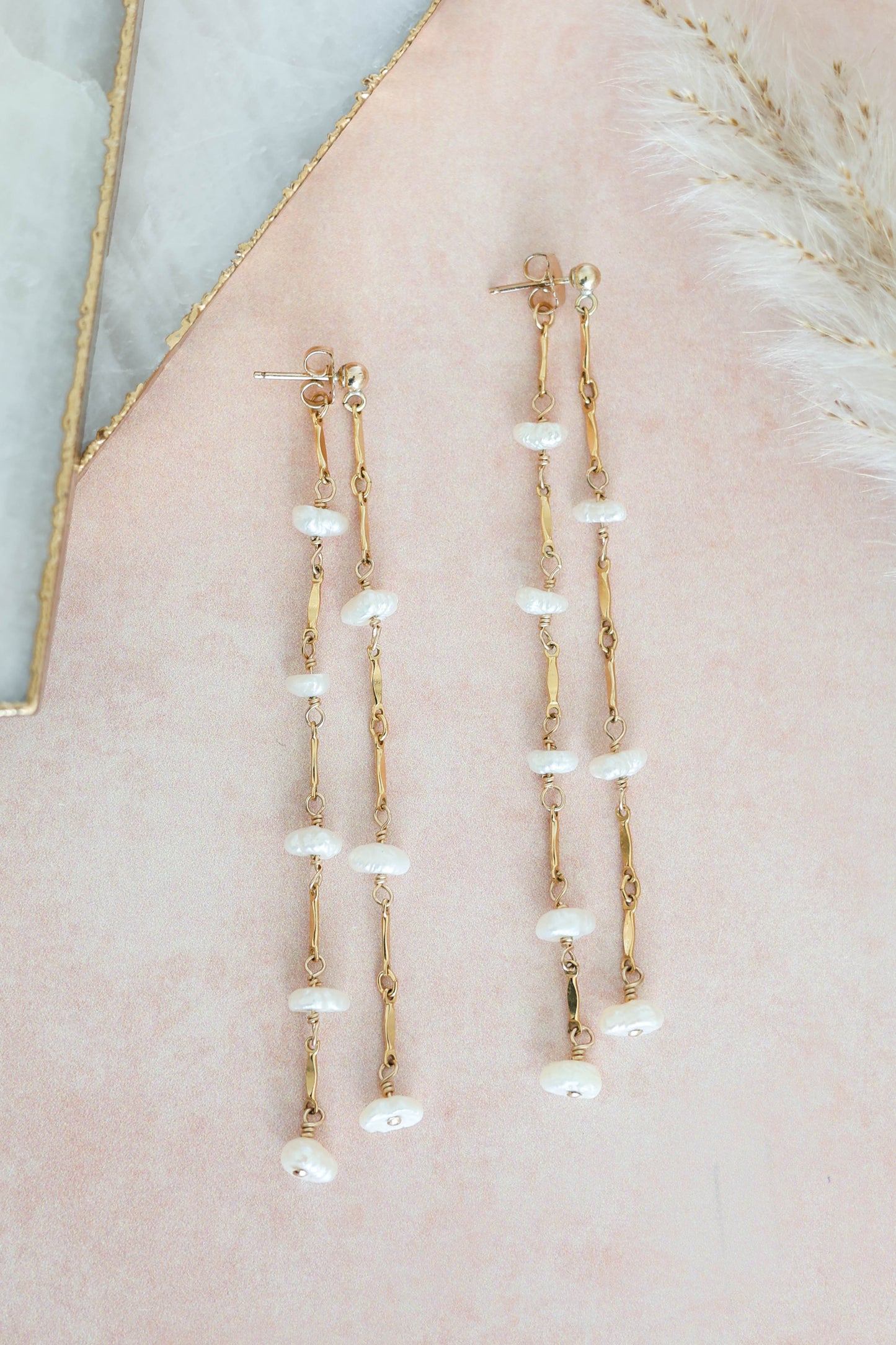 Nina Pearl Earrings