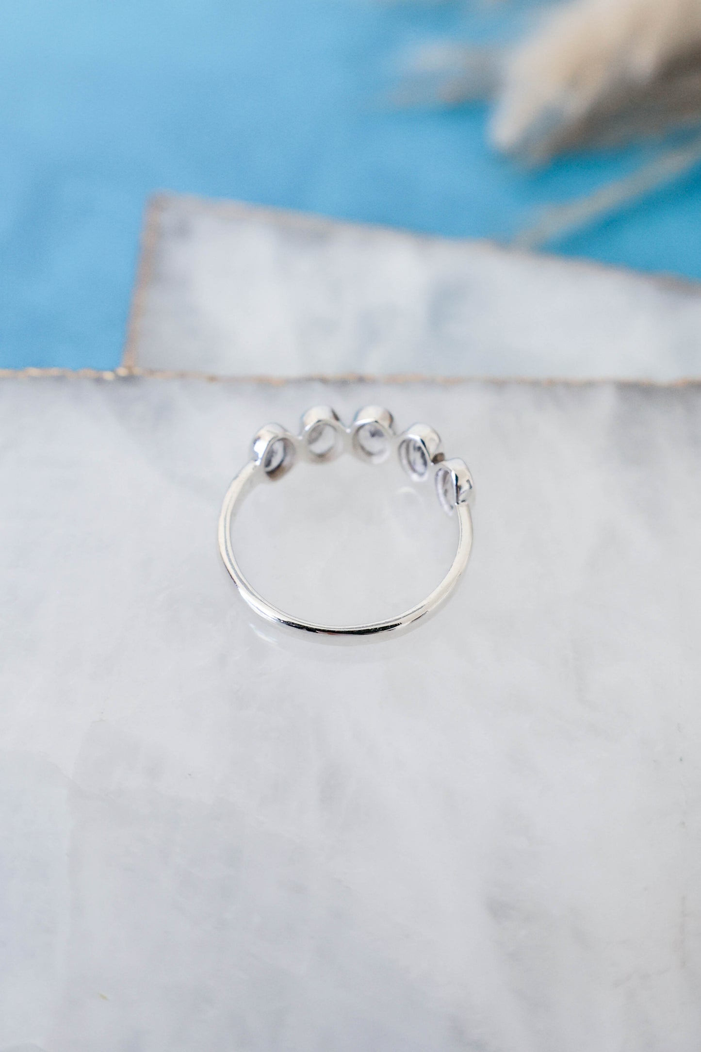 Nova Ring Moonstone - Silver