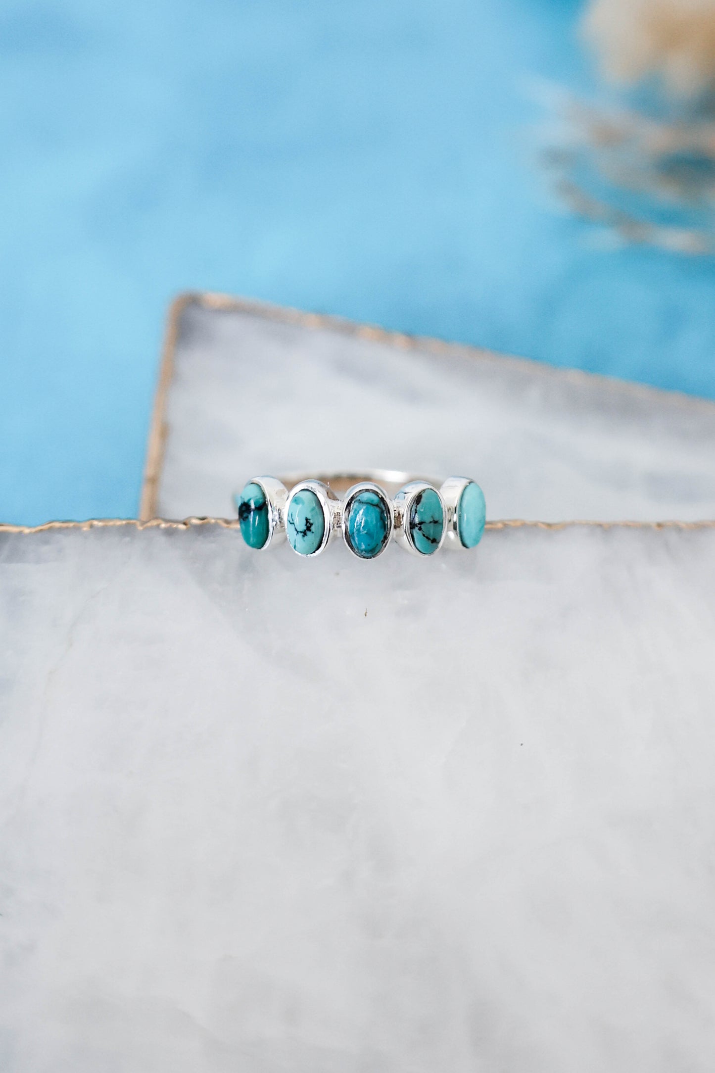 Nova Ring Turquoise - Silver