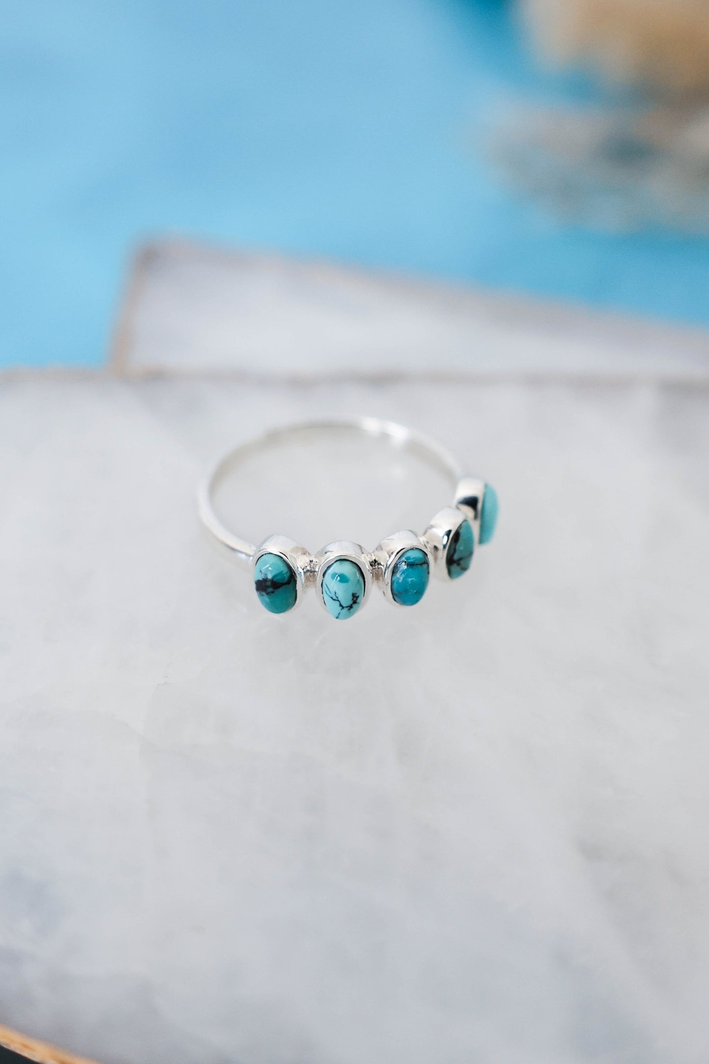 Nova Ring Turquoise - Silver