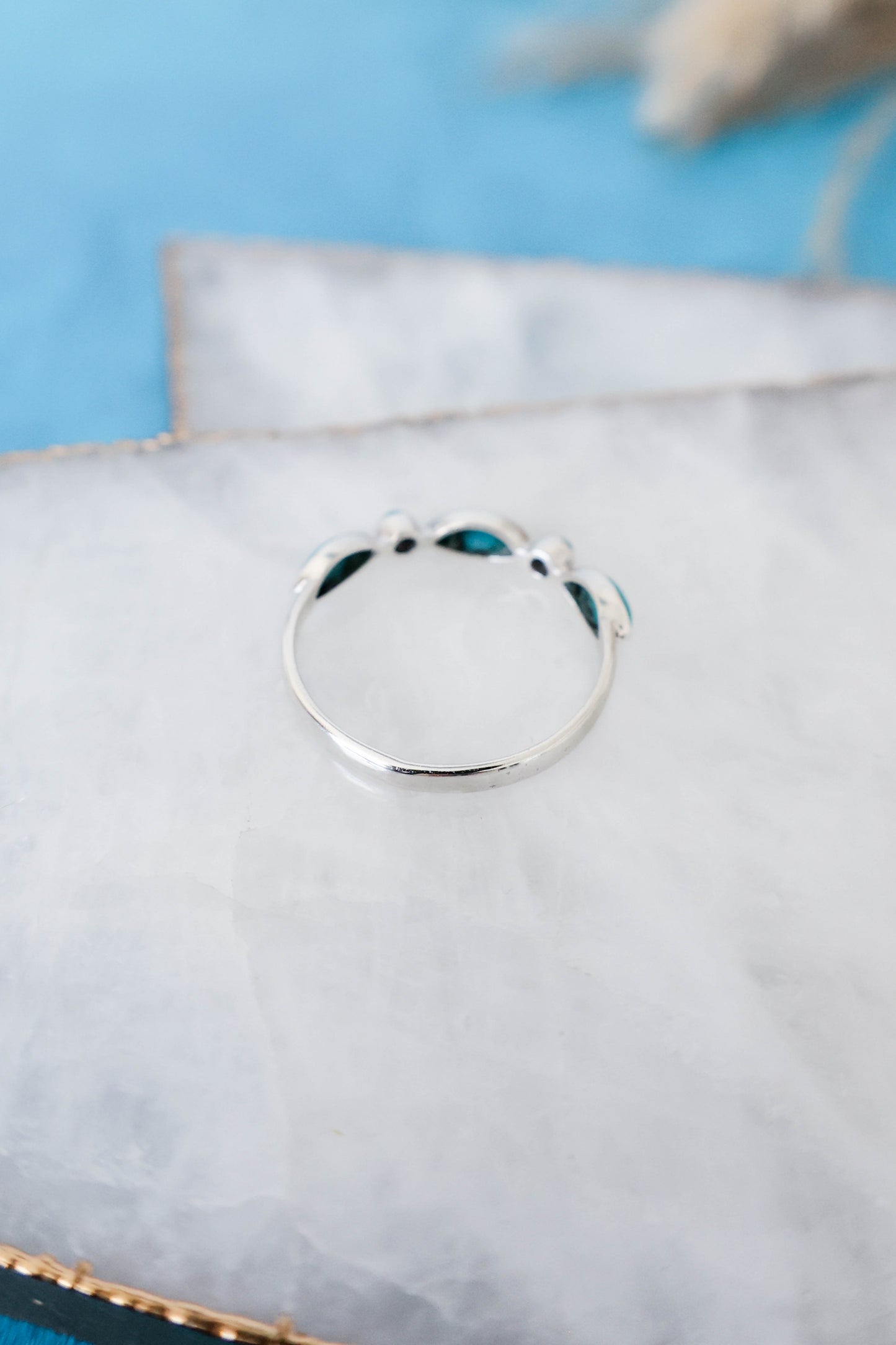 Olivia Ring Turquoise - Silver