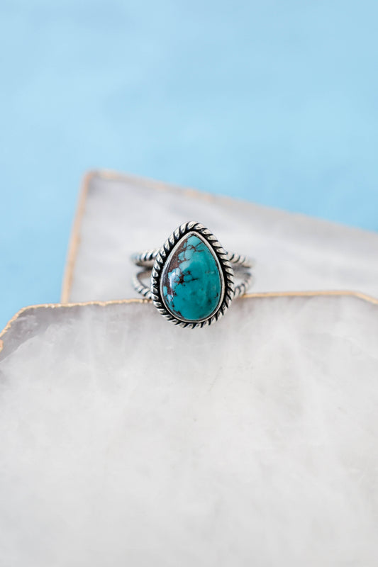 Positano Ring Turquoise - Silver