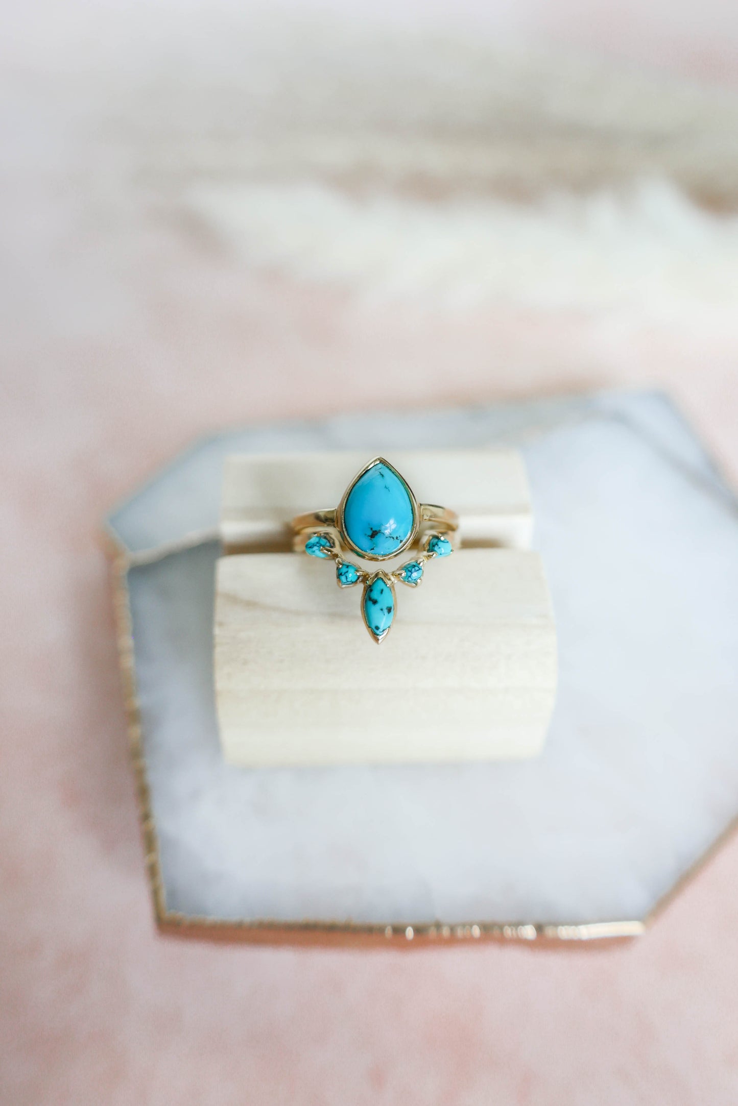 Golden Set Turquoise - Gold